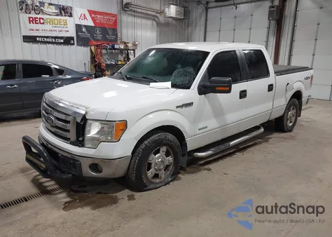 2012 Ford F-150 Xlt from USA, damaged, VIN 1FTFW1ET3CKD32671